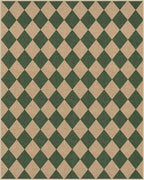 Lahome Colette Checkered Washable Rugs 8x10, Easy Jute Rug - Image 9
