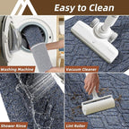 COSY HOMEER Kitchen Rugs Sets 2PCS, Non-Slip Washable Kitchen Mats - Image 6