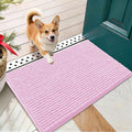 OLANLY Dog Door Mat for Muddy Paws 24x16, Ultra Absorbent Chenille Mud Doormat by OLANLY