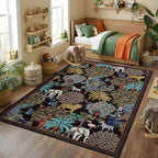 GarveeHome Jungle 8x10 Area Rug Washable Rugs - Image 2
