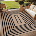 Easy Jute Rug 5x7 Large Washable Area Rug by Tangsoo