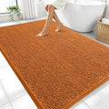 OLANLY Large Bathroom Rugs 70x46, Extra Soft Absorbent Chenille Bath Rugs by OLANLY