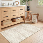 2x4 Washable Rug Runner for Bathroom, Soft Entryway Rug for Laundry Room by Restydon