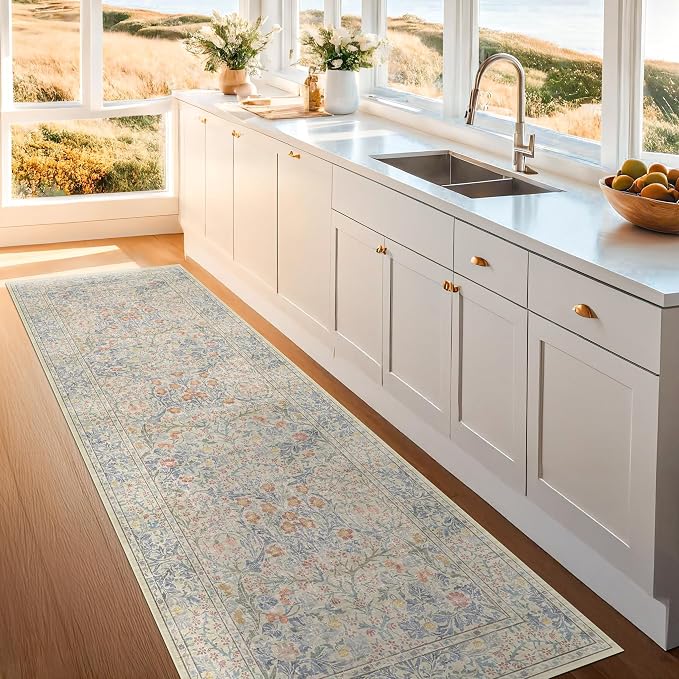 Hazo Haus Floral 3x8 Wide Hallway Runner - Image 3