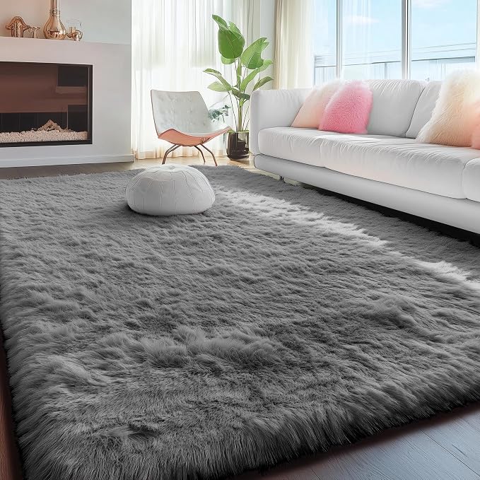 PAGISOFE 2x4 Small Bedroom Rug, Machine Washable Runner Rugs, Soft Plush Area - Image 8