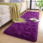 Chicrug Soft Runner Rugs for Bedroom Living Room Plush Fluffy Rug 2x6 Feet - Image 3