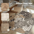 36"x48" Office Chair Mat for Hardwood Tile Floor, Under Desk Carpet Protector - Image 3