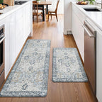 GENIMO Kitchen Mats for Floor 2PCs, Washable Anti Fatigue Mat for Cushioned - Image 3