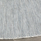 SAFAVIEH Outdoor Round Rug 7'10" - Image 5