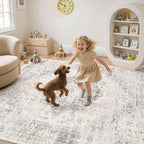 UERMEI 9x12 Area Rug Living Room Rugs - Image 7