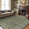 GENIMO 6x9 Washable Area Rug, Non-Slip Vintage Boho Floral Carpet, Soft by GENIMO