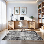 4x5 Washable Entryway Rug – Non-Slip Low Pile Throw Area Rug - Image 4