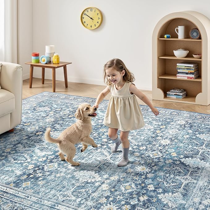 Lofus 10x14 Area Rug for Living Room, Soft Boho Carpets for Bedroom Dining Room - Image 5