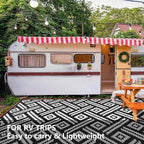 Outdoor Patio Plastic Straw Rug - Image 3