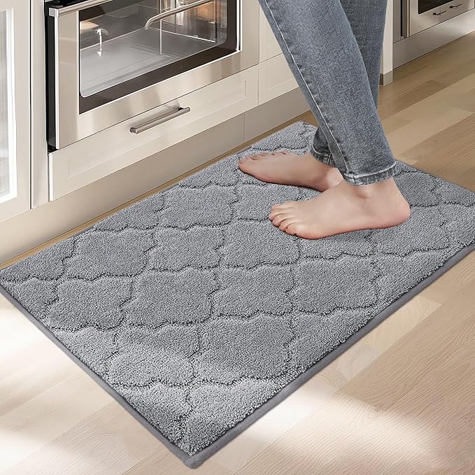 COSY HOMEER Kitchen Rugs Washable Non Slip Kitchen Mats by COSYHOMEER