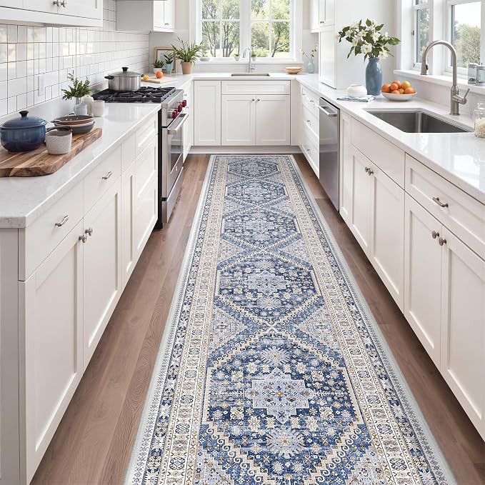 zesthome 3x14 Washable Runner Rug by Zesthome