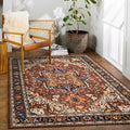 Moynesa Ultra-Thin Washable Oriental Area Rug by Moynesa