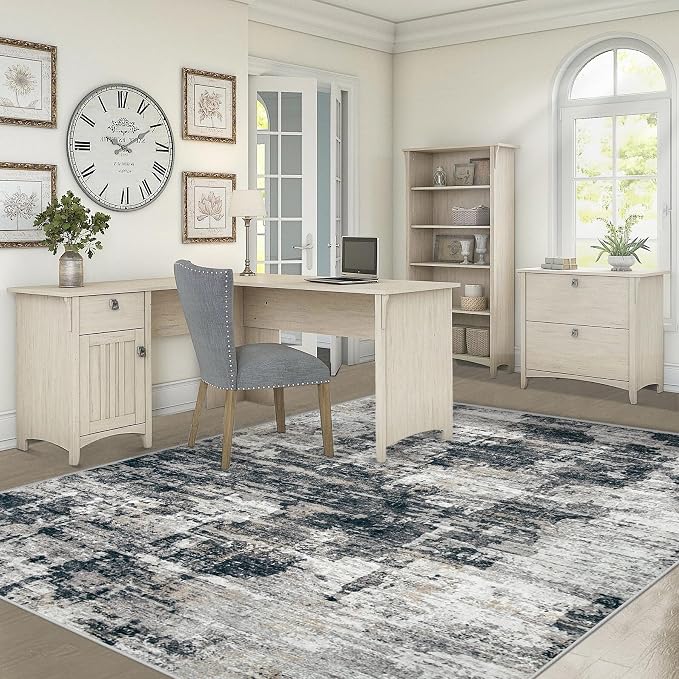 XLUEZ 5x7 Area Rugs for Living Room, Washable Modern Abstract Large Area Rug - Image 7