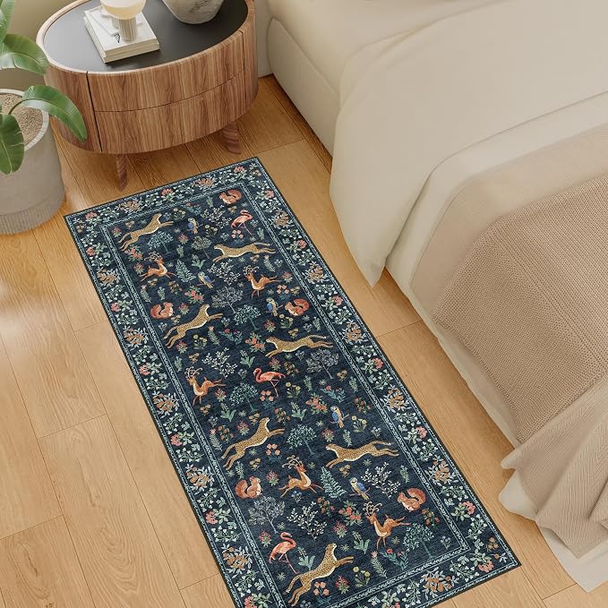 DUKINO 2x5 Rug for Hallway, Washable Kitchen Runner Rug - Image 4