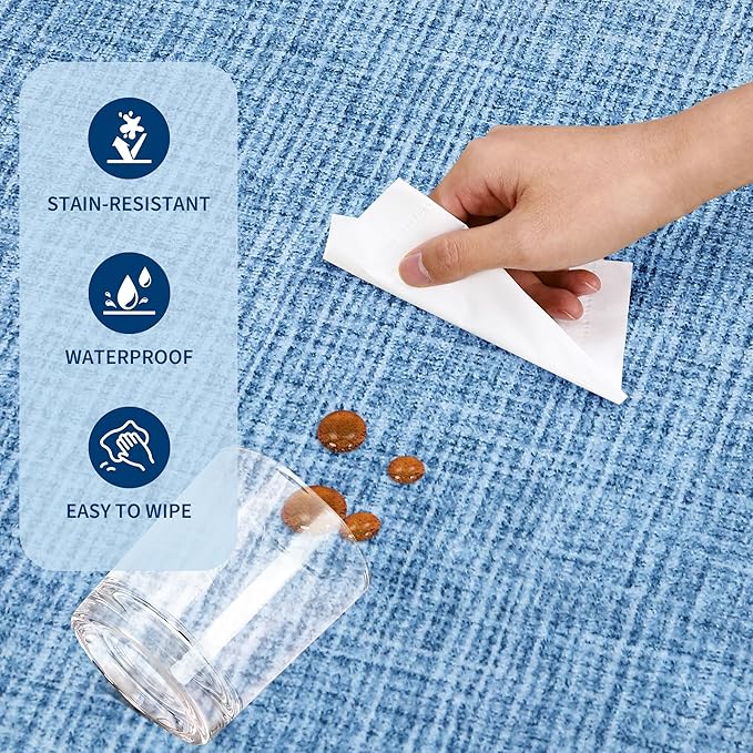 GarveeHome 4 x 6 Rug Non-Slip Washable Low-Pile Carpet - Image 7