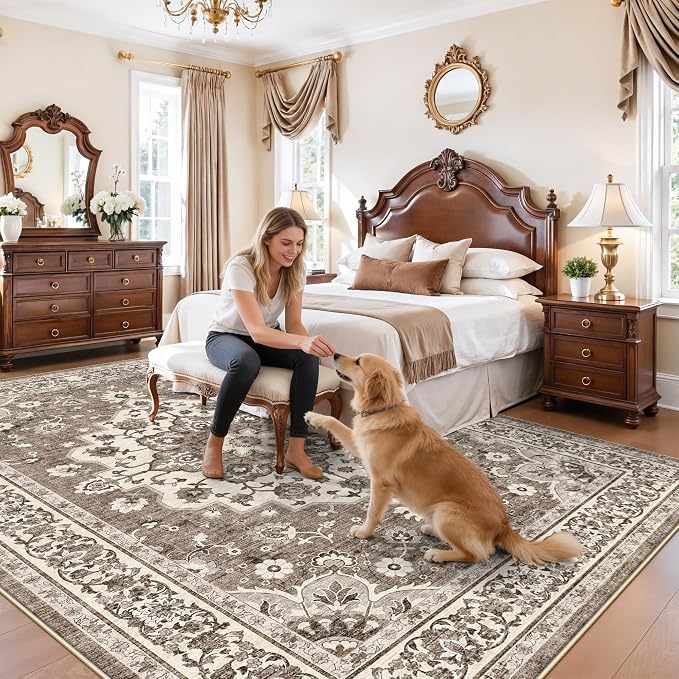 TOPRUUG Washable Oriental Area Rug - Image 3