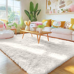 OLANLY 4x9 Area Rugs for Living Room Bedroom, Machine Washable Soft Fluffy - Image 5