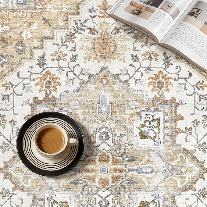 UERMEI 5x7 Area Rug for Living Room - Image 5