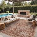 GENIMO Outdoor & Indoor Area Rug 8'x10', Waterproof, Non-Shedding, Easy Cleaning by GENIMO