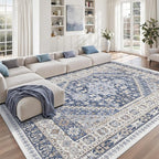 zesthome 8x10 Area Rugs for Living Room, Non-Slip Backing Washable Rugs - Image 4