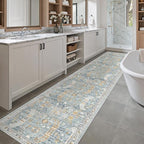 Madane Runner Rugs for Hallway 2x10 Long Washable Non-Slip Hallway Runner Rug by Madane
