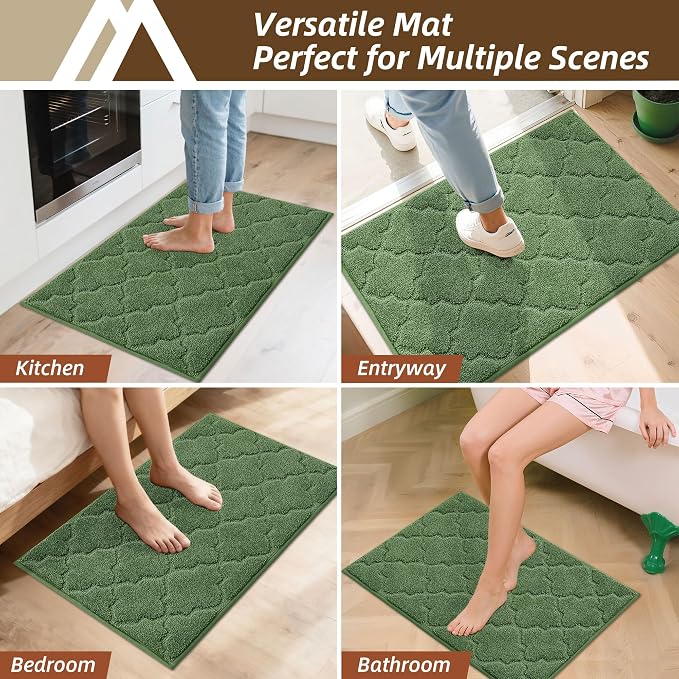 COSY HOMEER Kitchen Rugs 20" x 32" Washable Non Slip Kitchen Mats - Image 6