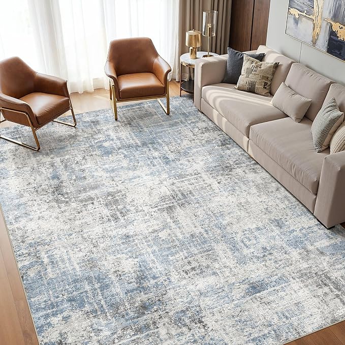 Washable 6x9 Area Rug for Living Room by COTILED