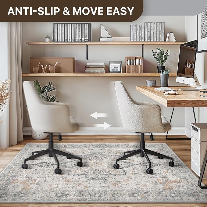 30"x48" Office Chair Mat for Hardwood Tile Floor, Under Desk Carpet Protector - Image 5