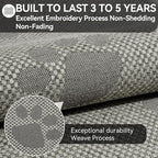 YDKGL Non-Slip Kitchen Mats for Floor, Soft Woven Linen Embroidery Kitchen - Image 7