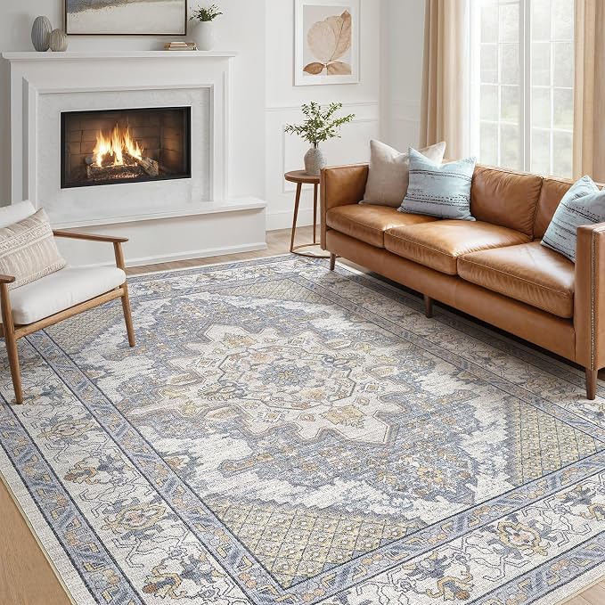 Tortania Area Rug Living Room Rugs - Image 8