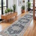 Washable Oriental Hallway Runner Rug by TOPRUUG