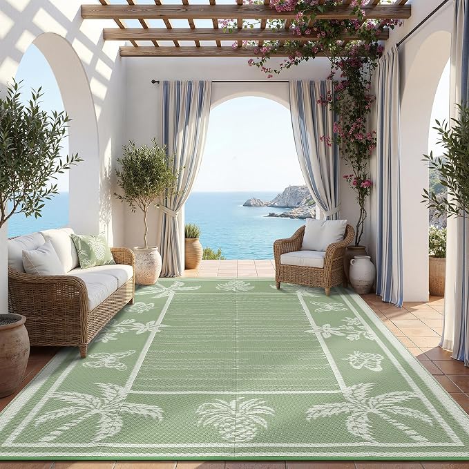 Garvee Outdoor Rug 9x12 Waterproof - Image 2