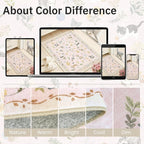 Soalmost Cat 9x12 Pink Area Rugs - Image 8