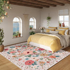 DUKINO 6x9 Area Rug, Floral Rugs - Image 6