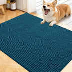 OLANLY Dog Door Mat for Muddy Paws 40x32, Ultra Absorbent Chenille Mud Doormat by OLANLY
