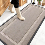 OLANLY Front Door Mat Indoor Outdoor Entrance, Waterproof All-Season, by OLANLY