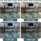 48"x60" Office Chair Mat for Hardwood Tile Floor, Under Desk Carpet Protector - Image 6