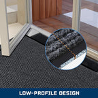 BesWin Indoor Outdoor Door Mat, Non Slip Rubber Backing Commercial Floor Mats - Image 6