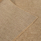CAMILSON Easy Jute Rug 10x14, Large Indoor Outdoor Natural Color Farmhouse Area - Image 7