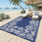 Garvee Outdoor Rugs 8’x10’ Waterproof Reversible Mats, Large Area Plastic Straw - Image 7