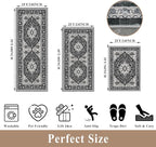 3-Piece Non-Slip Machine Washable Kitchen Rug Set - Image 2