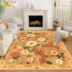 DUKINO 8x10 Area Rug, Floral Rugs - Image 3