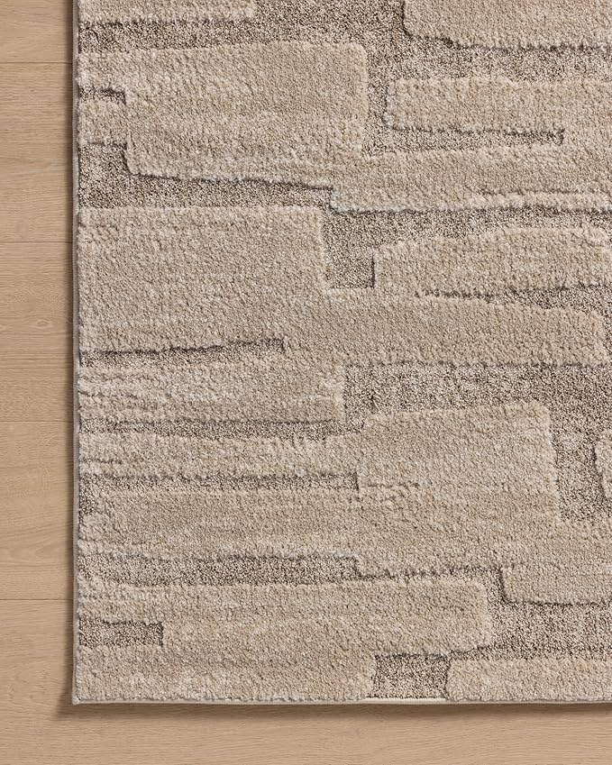 Loloi Amber Lewis Monty Collection MOT-04 Taupe/Beige 7'-10" x 10' Area Rug - Image 6