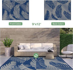 GENIMO Waterproof Outdoor Rug 9' x 12' - Image 7
