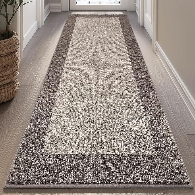 Machine Washable Kitchen Rug 32" x 72", Non Slip Indoor Door Rug, Absorbent by Unknown